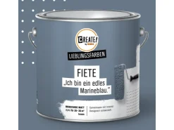 CREATE! by OBI Lieblingsfarben Wandfarbe Fiete matt 2,5 l* Innenfarben