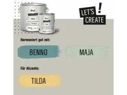 CREATE! by OBI Lieblingsfarben Wandfarbe Theo matt 2,5 l* Innenfarben