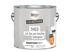 CREATE! by OBI Wandfarbe Lieblingsfarbe Theo Matt 2,5 l