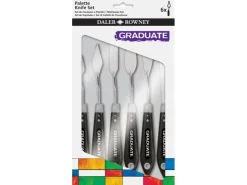 Daler-Rowney Daler-Rowney Palettenmesser-Satz 6 sortierte Messer* Künstlerzubehör