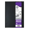 Daler Rowney Daler-Rowney Simply Skizzenbuch Mittlere Körnung 100gsm Hardcover A4 Softweiß