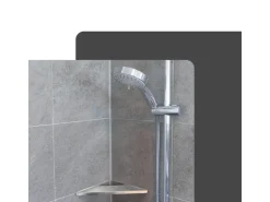 Dalsys Duschablage Befliesbar 310mm x 130mm Edelstahl Silber* Eckregale