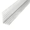 DAPRONA Lüftungswinkel Alu 20x 2m x 30mm x 90mm Silber Fassaden Lüftungswinkel* Insektenschutz