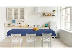 d-c-fix Tischdecke Tiefes Blau 150 cm x 220 cm