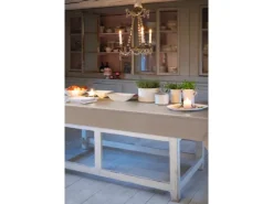 d-c-table Tischdecke Montecarlo Greige Meterware 140 cm breit* Tischdecken