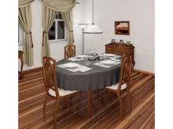 d-c-table Tischdecke Montecarlo Marone Meterware 140 cm breit* Tischdecken