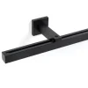 Deco-Raum Gardinenschiene nach Maß 1-Lauf Cube Schwarz 210cm* Plissees