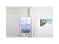 Deco-Raum Gardinenschiene nach Maß 1-Lauf Deckenmontage Minimal 160cm* Gardinenschienen