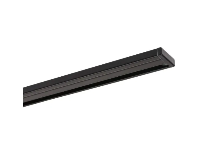 Deco-Raum Gardinenschiene nach Maß 1-Lauf Deckenmontage Minimal 90cm