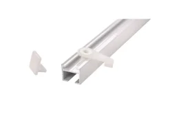 Deco-Raum Gardinenschiene nach Maß 1-Lauf Square 220cm* Vorhänge