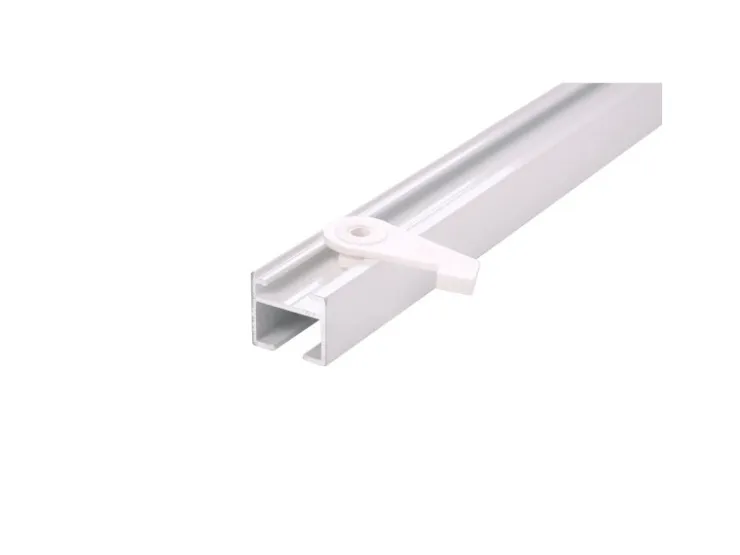 Deco-Raum Gardinenschiene nach Maß 1-Lauf Square 220cm* Vorhänge