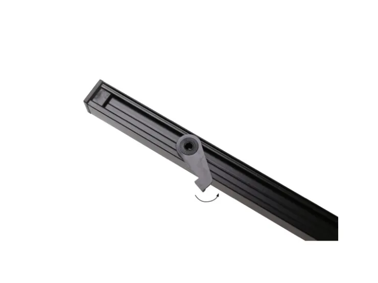 Deco-Raum Gardinenschiene nach Maß 1-Lauf Square 310cm* Vorhänge