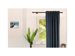 Deco-Raum Gardinenstange nach Maß 1-Lauf Zylinder Ø 25mm 440cm* Türvorhänge|Vorhänge