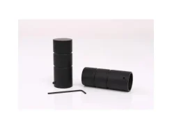 Deco-Raum Gardinenstange nach Maß 1-Lauf Zylinder Ø 25mm 440cm* Türvorhänge|Vorhänge