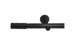 Deco-Raum Gardinenstange nach Maß 1-Lauf Zylinder Ø 25mm 440cm* Türvorhänge|Vorhänge