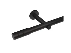 Deco-Raum Gardinenstange nach Maß 1-Lauf Zylinder Ø 25mm 440cm* Türvorhänge|Vorhänge