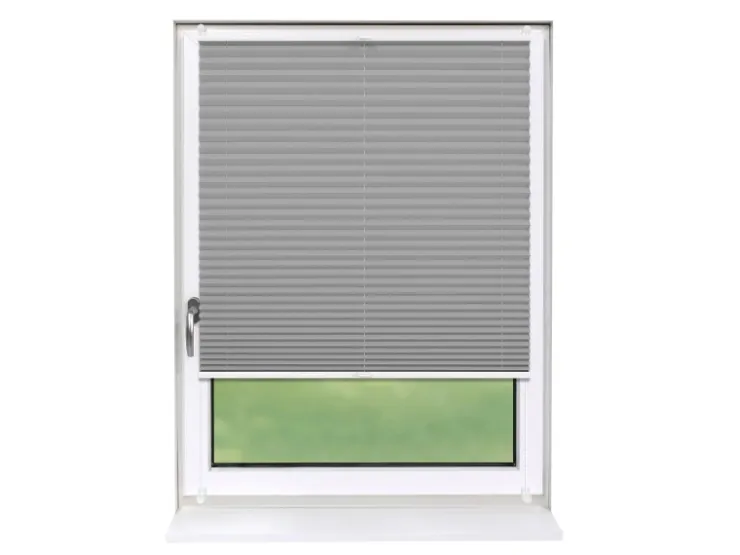 Deco-Raum Plissee Basic ohne Bohren 55x150cm Blickdicht Klemmfix