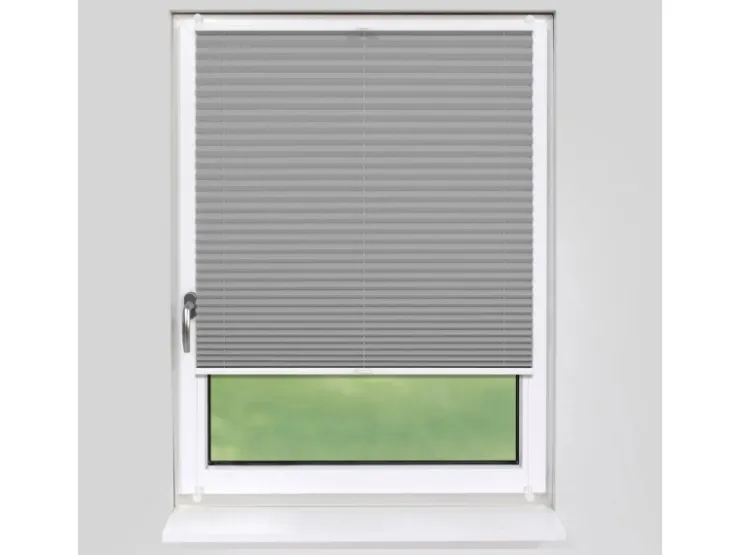 Deco-Raum Plissee Basic ohne Bohren 55x150cm Blickdicht Klemmfix