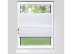 Deco-Raum Plissee Basic ohne Bohren 110x150cm Blickdicht Klemmfix* Plissees