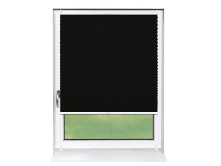 Deco-Raum Plissee Basic ohne Bohren 40x150cm Blickdicht Klemmfix