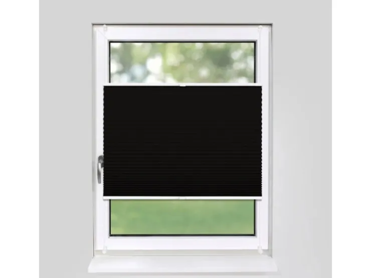 Deco-Raum Plissee Basic ohne Bohren 40x150cm Blickdicht Klemmfix