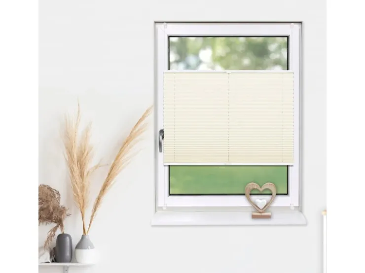 Deco-Raum Plissee Basic ohne Bohren 40x150cm Blickdicht Klemmfix