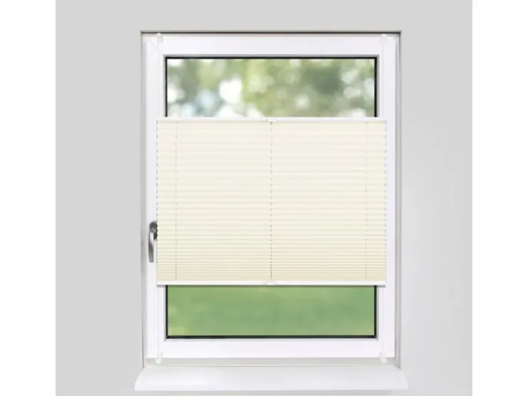 Deco-Raum Plissee Basic ohne Bohren 40x150cm Blickdicht Klemmfix