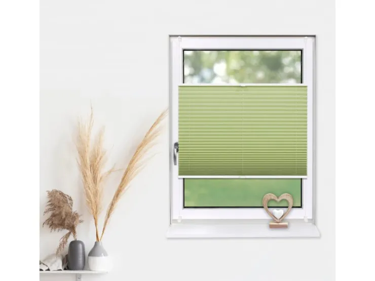 Deco-Raum Plissee Basic ohne Bohren 40x150cm Blickdicht Klemmfix