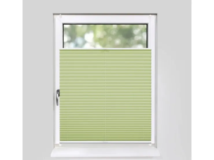 Deco-Raum Plissee Basic ohne Bohren 40x150cm Blickdicht Klemmfix