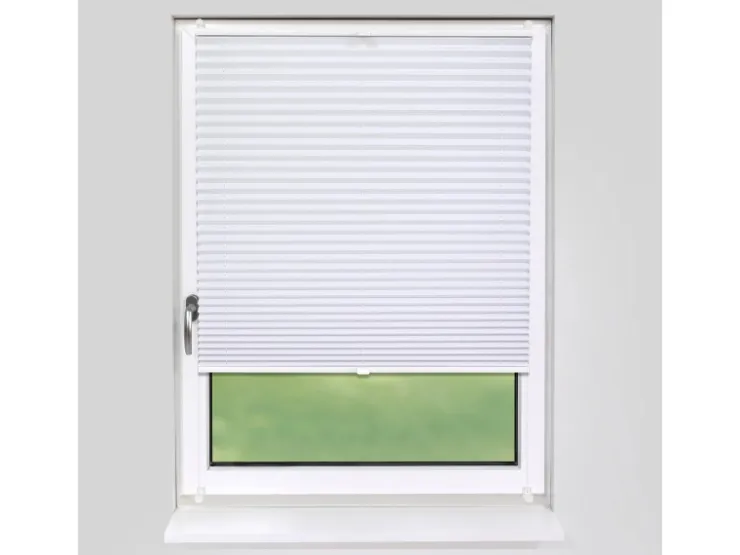 Deco-Raum Plissee Basic ohne Bohren 65x150cm Blickdicht Klemmfix