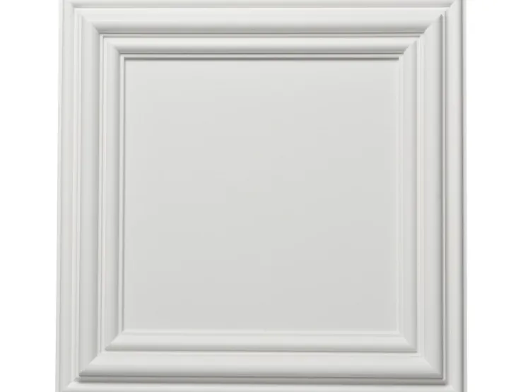 Decosa Wandkassette Maureen 50 cm x 50 cm x 3 cm Weiß