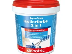 decotric Aqua-Deck Isolierweiß 750 ml* Grundierung