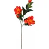 Deko Hibsikuszweig 76 cm Orange