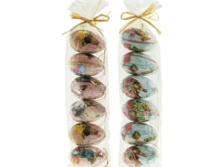 Dekoeier-Set Bunt 2-fach sortiert 6 cm