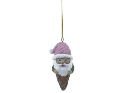 Dekofigur Anhänger Weihnachtsmann 11,5 cm
