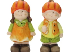 Dekofigur Herbst Bunt 2-fach sortiert 12 cm x 5 cm x 4 cm* Dekorative Figuren
