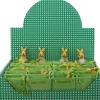 Deko-Hase in Tasche Ø 3 cm x 5,5 cm Grün