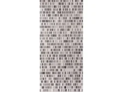 Dekorationsvorhang Tube Schwarz-Grau-Beige 90 cm x 200 cm* Türvorhänge