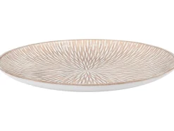 Deko-Tablett Desert Flower Ø 39,5 cm Natur
