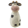 Deko-Zaunfigur Kuh Terracotta 22,5 cm Schwarz-Weiß* Dekorative Figuren