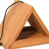 Dobar Dreieckiges Futterhaus Eichenholz* Vogelbedarf