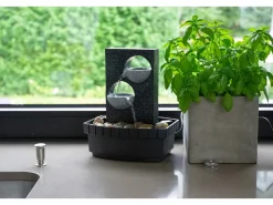 Dobar Indoor-Brunnen 2 Becken 26 cm x 20,5 cm x 16,5 cm* Zimmerbrunnen