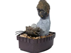 Dobar Indoor-Brunnen Buddha 27 cm x 20,5 cm x 16,5 cm* Zimmerbrunnen