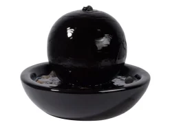 Dobar Indoor-Brunnen Kugel 19,1 cm x 24 cm x 24 cm x* Zimmerbrunnen