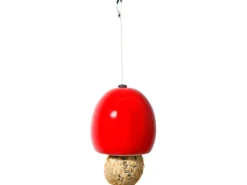 Dobar Keramik-Meisenknödelhalter 6er-Set Rot/Grün/Blau* Vogelbedarf