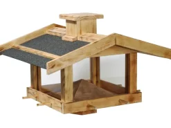 Dobar Vogelhaus Fuego für Ständermontage Geflammt FSC®* Vogelbedarf