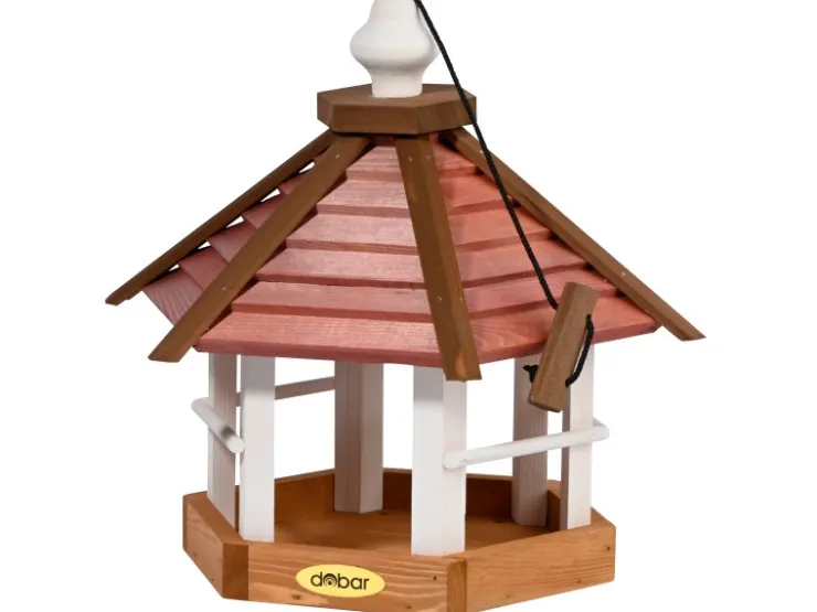 Dobar Vogelhaus Herbstfrüchte 6-Eckig Hängend FSC®* Vogelbedarf