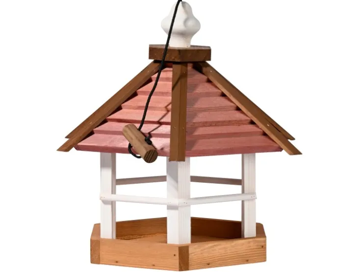 Dobar Vogelhaus Herbstfrüchte 6-Eckig Hängend FSC®* Vogelbedarf
