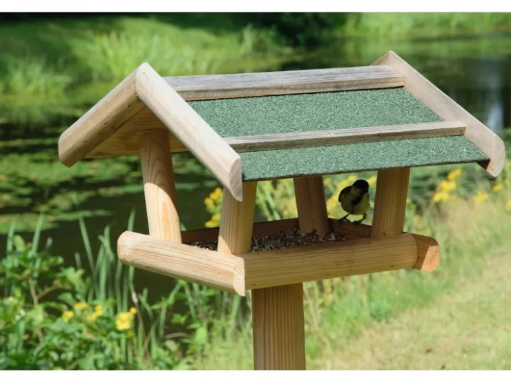 Dobar Vogelhaus Piet inkl. Ständer FSC®* Vogelbedarf