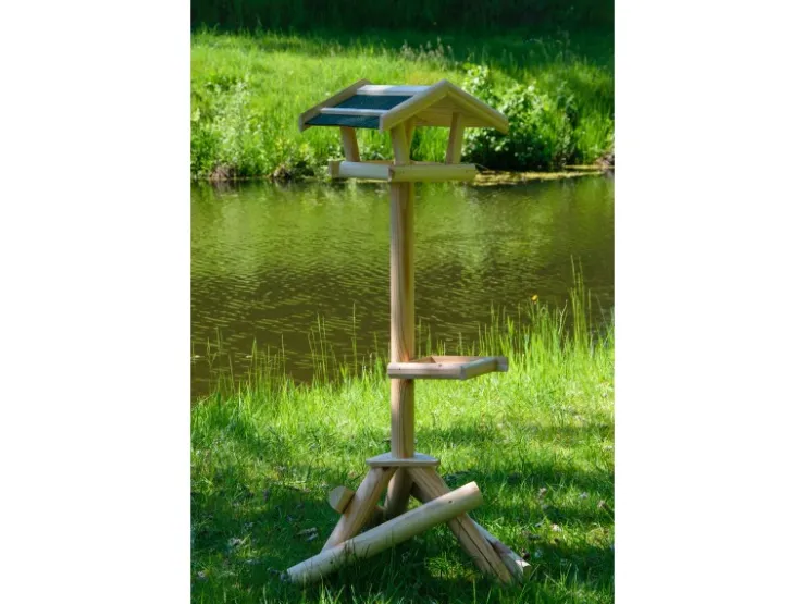Dobar Vogelhaus Piet inkl. Ständer FSC®* Vogelbedarf